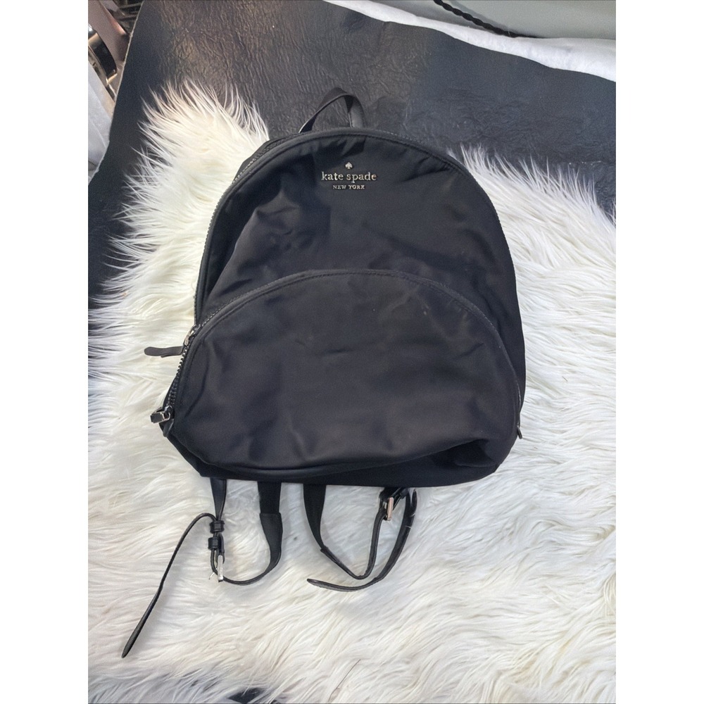 Kate Spade New York Black Nylon Backpack